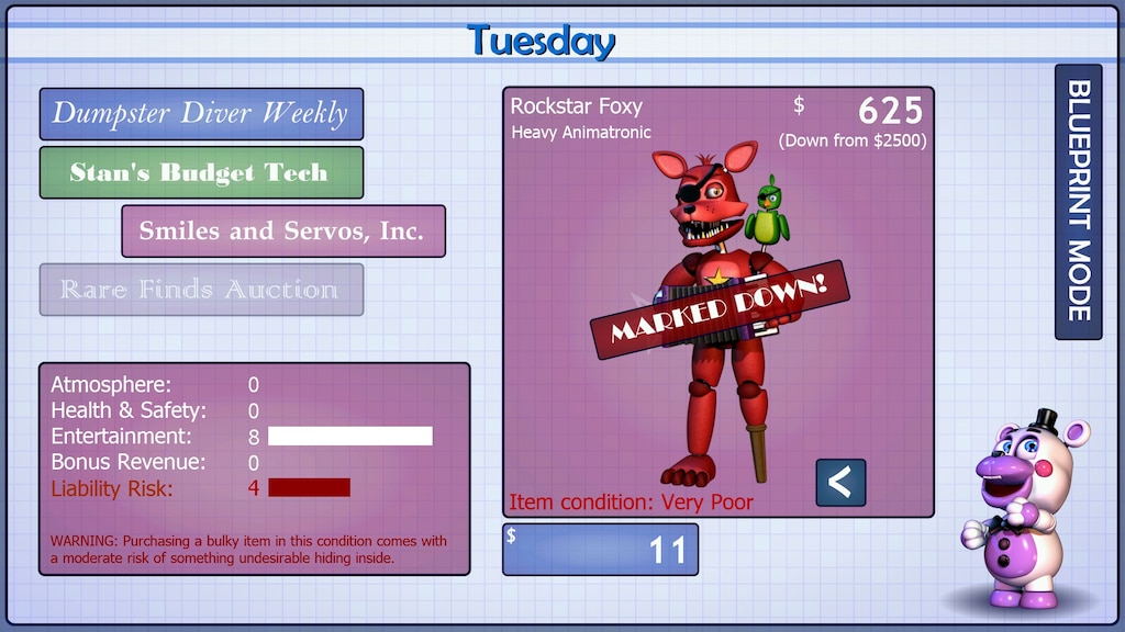 RoMonitor Stats on X: Congratulations to [S.T. FOXY!] PROJECT FNaF DOOM 🦊  by Gr0gGr0g for reaching 1,000,000 visits! At the time of reaching this  milestone they had 203 Players with a 94.21%