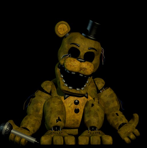 Withered Golden Freddy Model -  UK