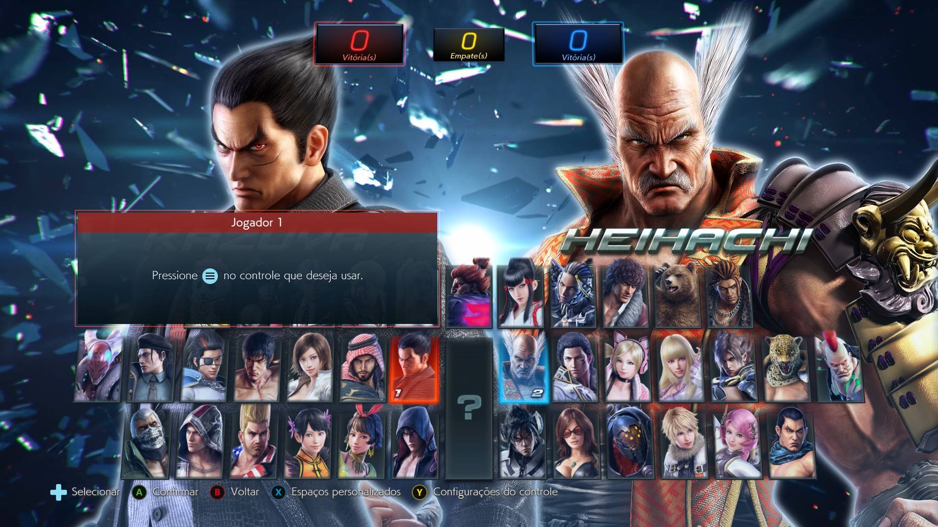Como Liberar todos os Personagens de Tekken 2 