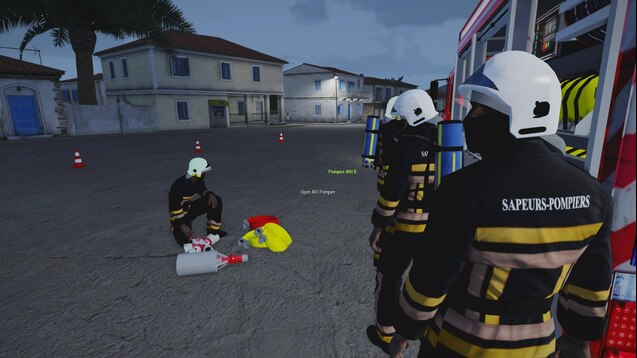 Simulation Tenue De Pompier Costume De Sécurité De Pompier - Temu Belgium