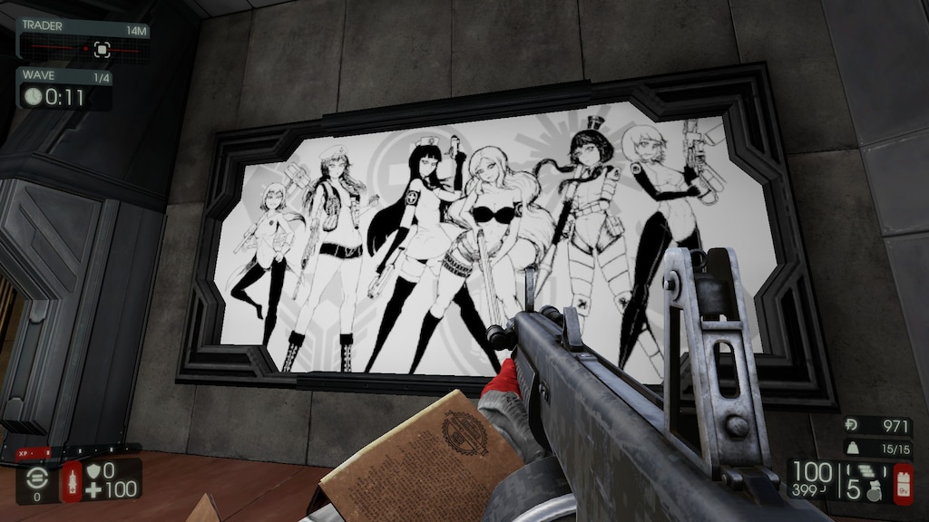 Steam Community Screenshot I M Glad These Weird Ass Sandbox Maps Always Come With Cute Anime Girl Versions Of The Cast