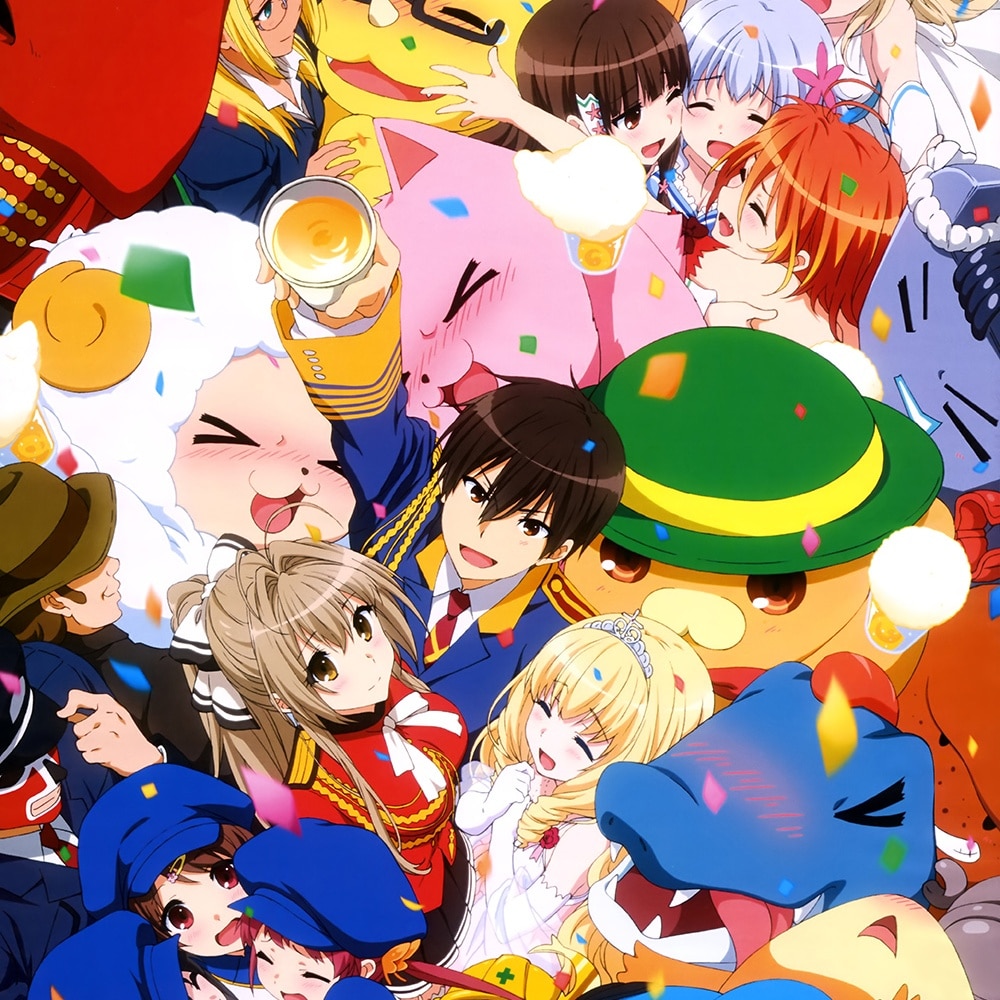 Amagi Brilliant Park OP [1080p/60fps]