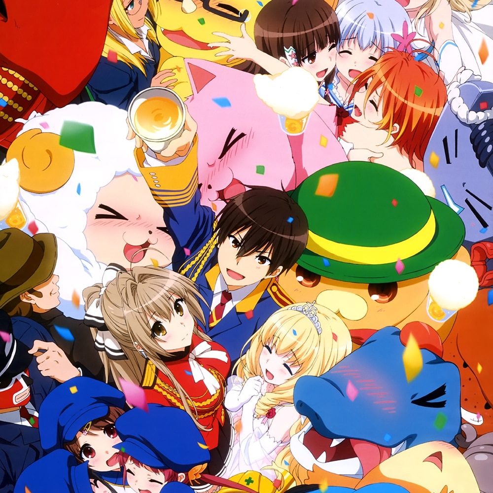 Amagi Brilliant Park OP [1080p/60fps]