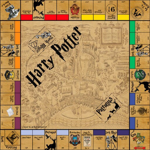 Steam Workshop::Harry Potter Monopoly
