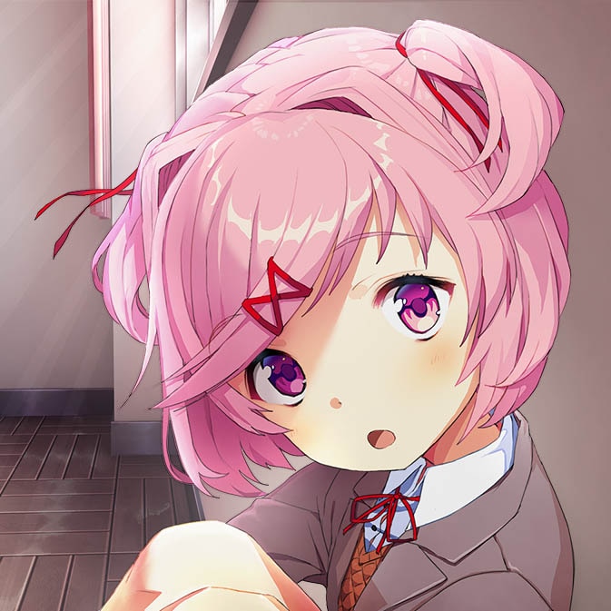 Natsuki CG 1 (Parallax Mouse Movement)