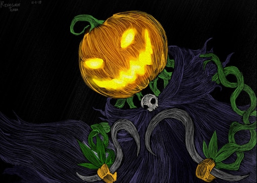 Pumpking - The Official Terraria Wiki  Pixel art, Pumpkin moon, Super  mario art