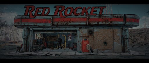 Fallout 4 сигнал бедствия стоянка грузовиков красная ракета фото 3