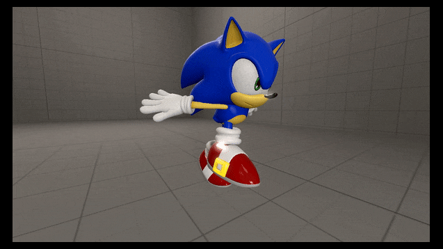 Steam Workshop::Sonic Running Animation ~ (ONLY FOR FORCES MODEL)