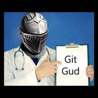 I have yet to master the secret power of git gud, so I just