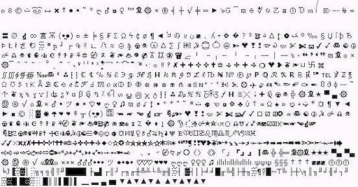 Красивые значки и символы для оформления текста Красивые значки и символы для оформления текста