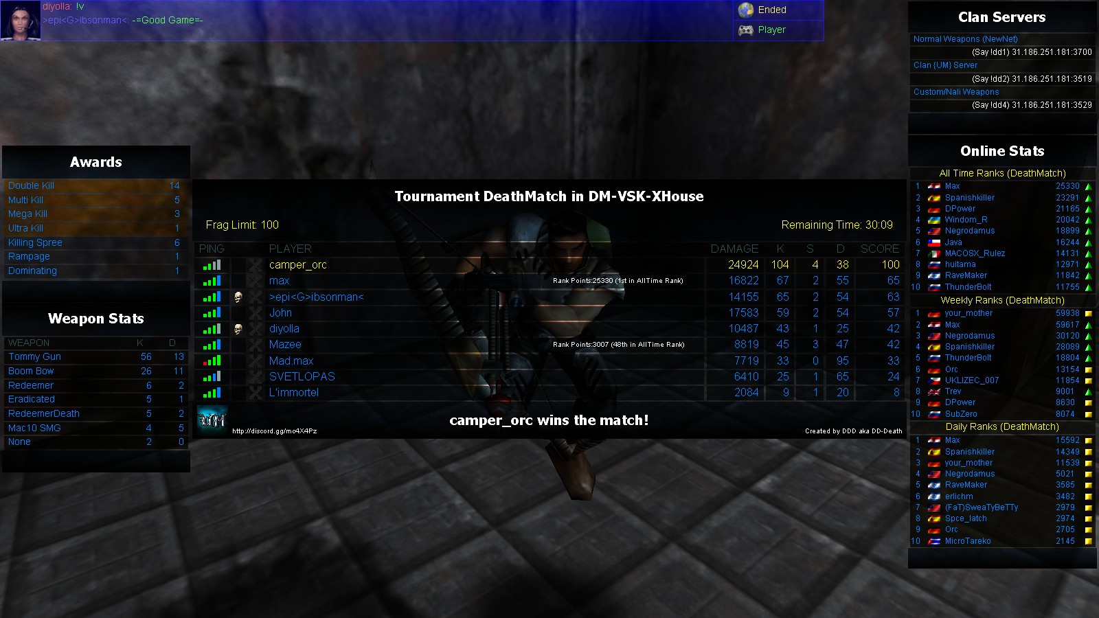 unreal tournament goty edition good old games free