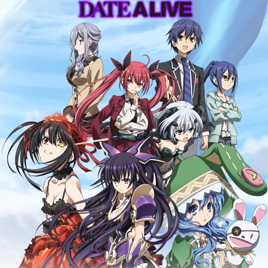 Date A Live OP [1080p/60fps]