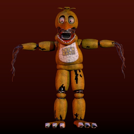 Steam Community :: :: Withered Chica Model.