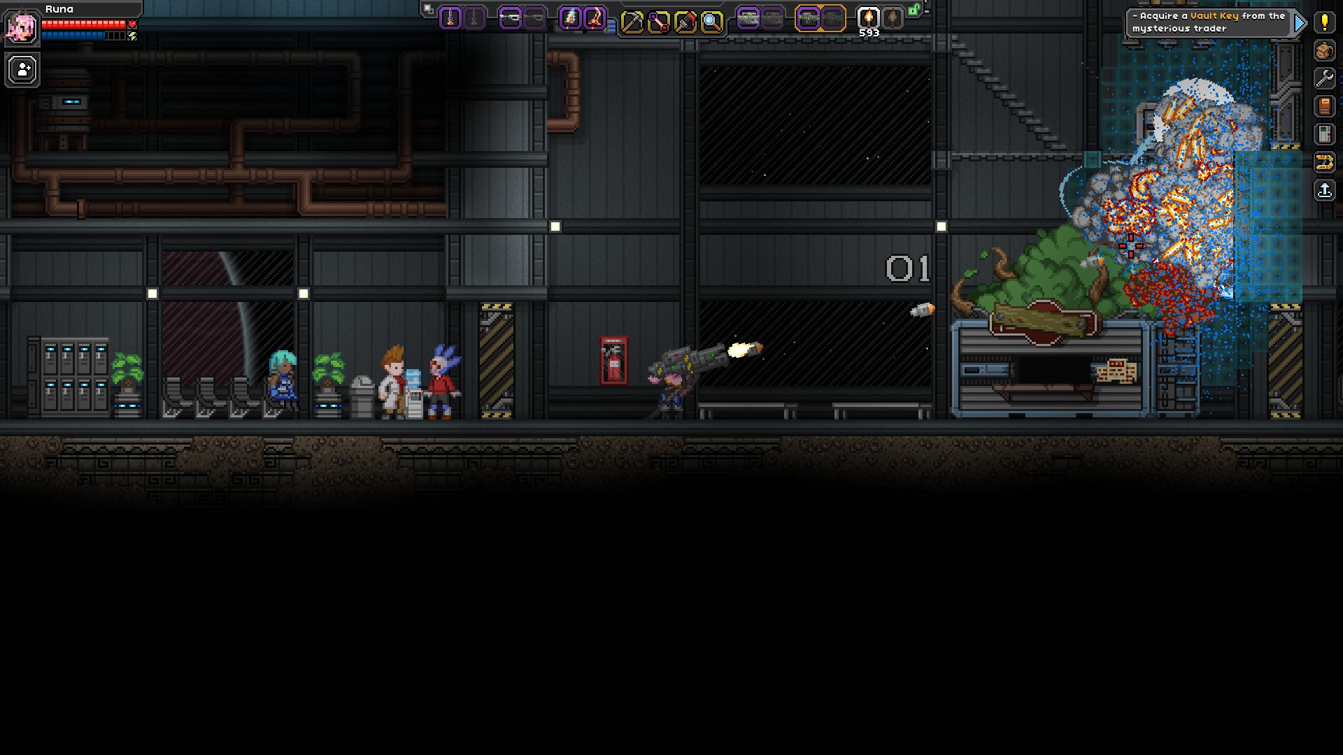 Где находится разрушитель в starbound