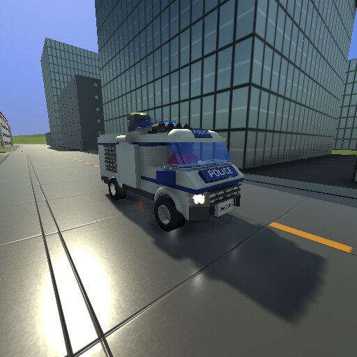 Lego city undercover online police truck