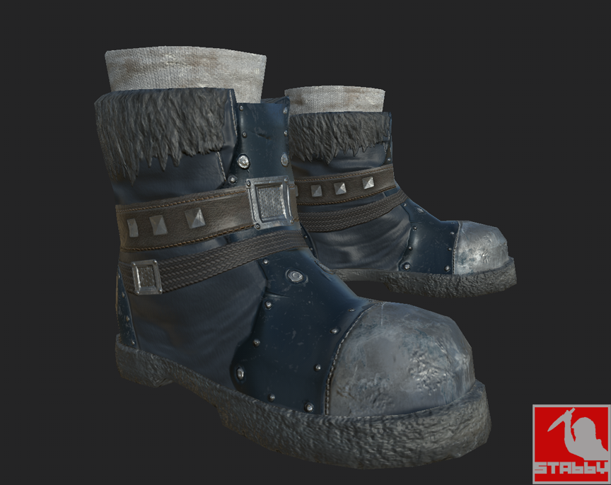 Arctic Wolf Boots thumbnail 2