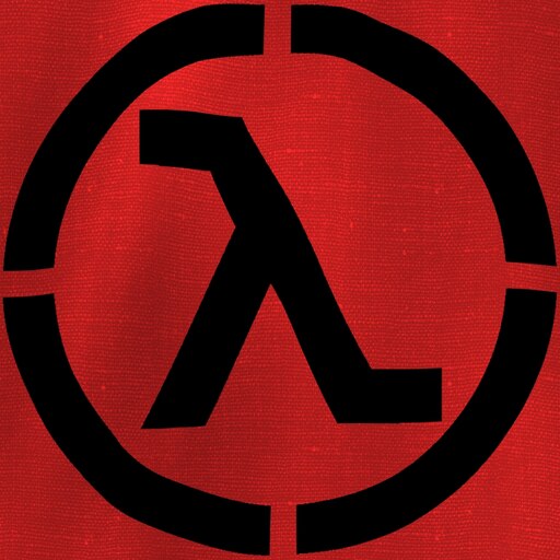 half life logo lambda