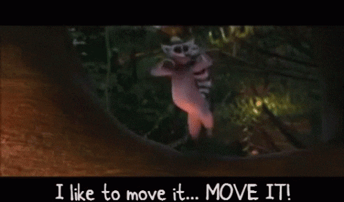 I like to move it, move it! - Trip