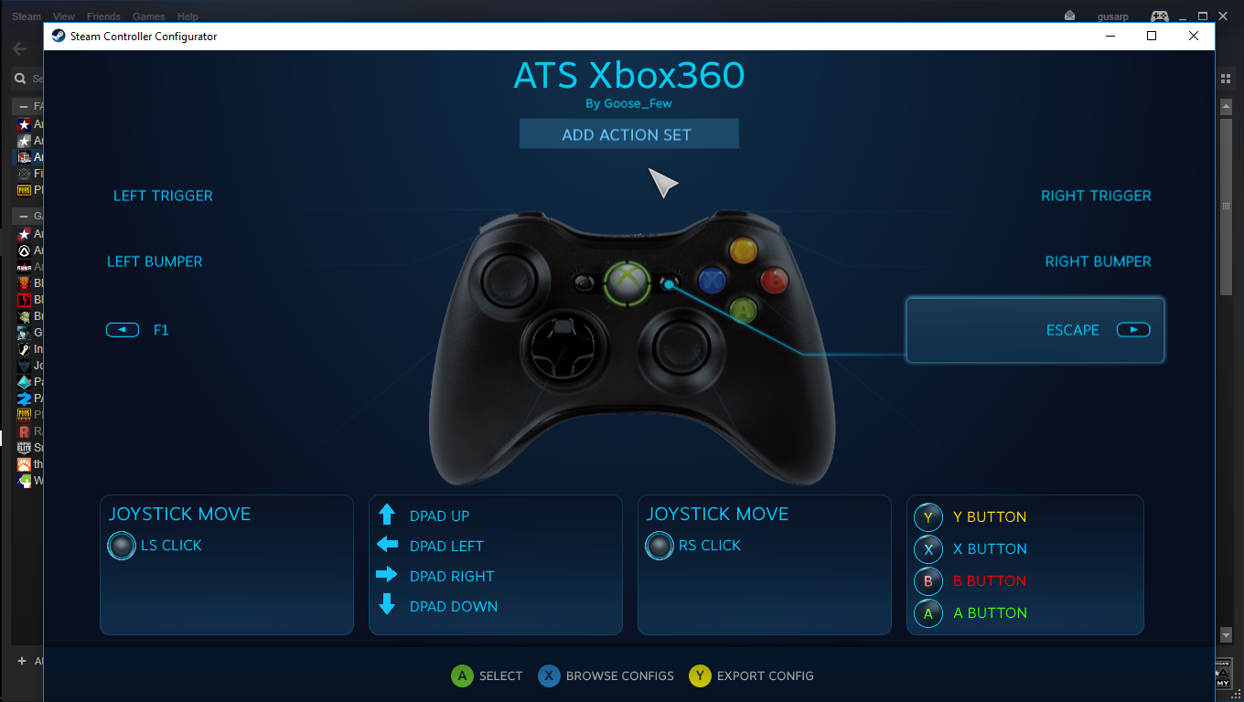 Steam Community Guide Ats Ets2 Xbox360 Controller Setup