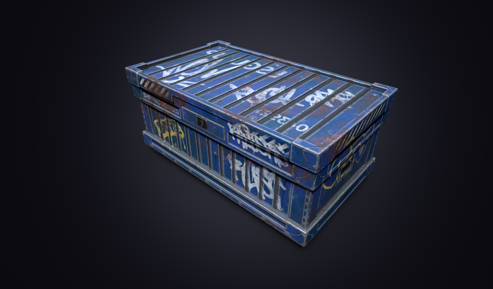 Salvaged Cargo Box