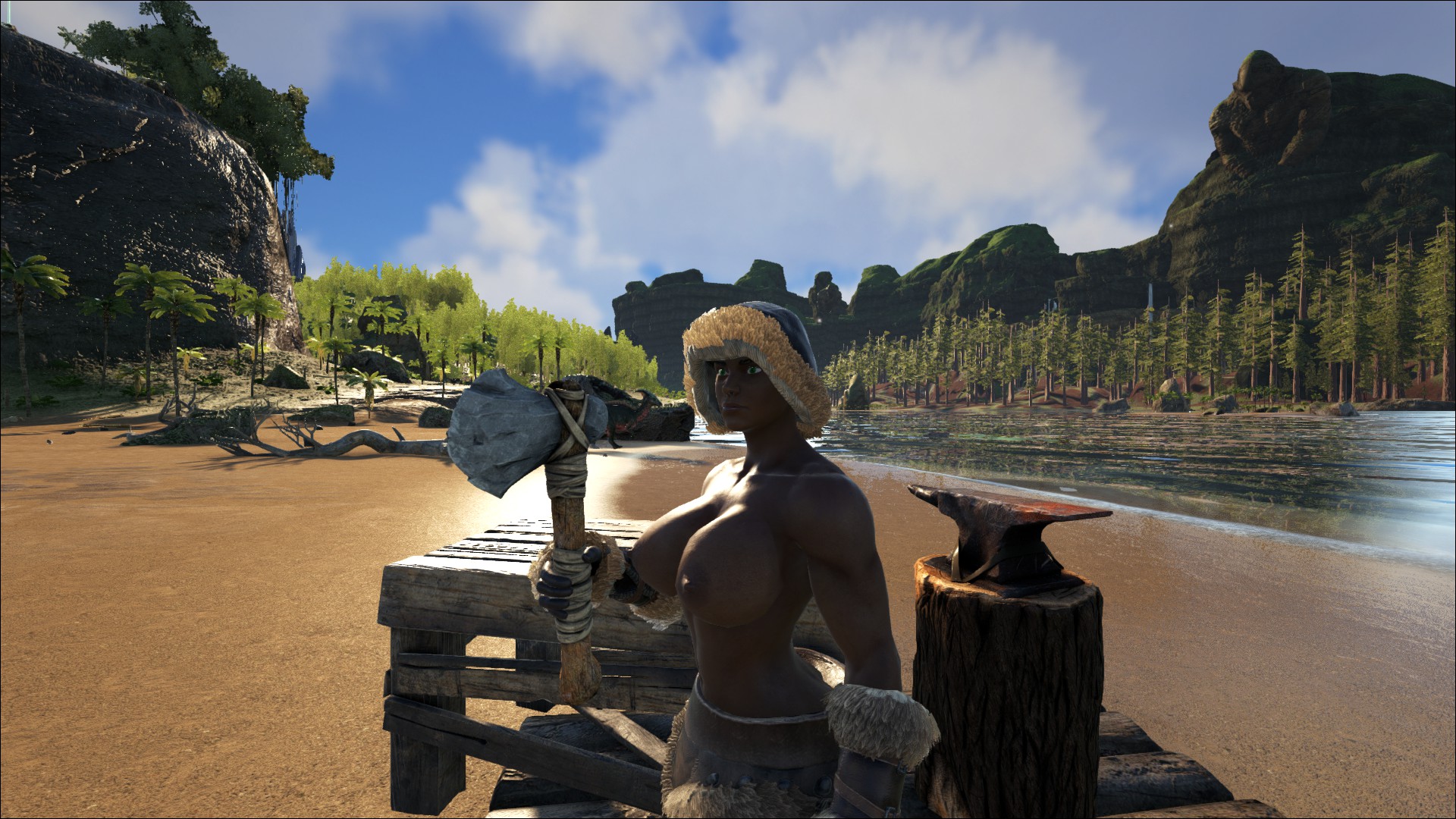 Survival, adventure, and sensuality with ark survival evolved nude mod