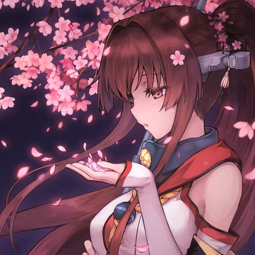 Yamato (大和) from Kancolle with Zipangu port theme 1920x1080