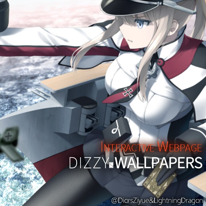 舰队Collection Kancolle 齐柏林伯爵 GRAF ZEPPLIN 2K+ 舰娘 舰Colle Kancolle Interactive Webpage