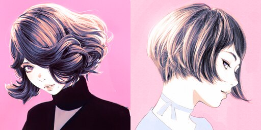 Аниме стрижки каре Аниме стрижки каре