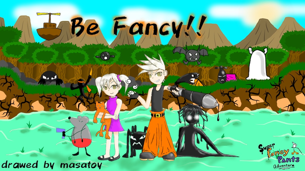 THE FANCY PANTS ADVENTURE: WORLD 4 free online game on