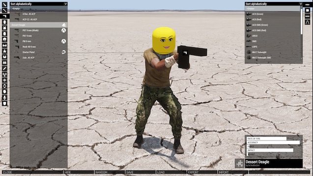 Steam Workshop Project Robloxian V0 3 - throwable noob head roblox