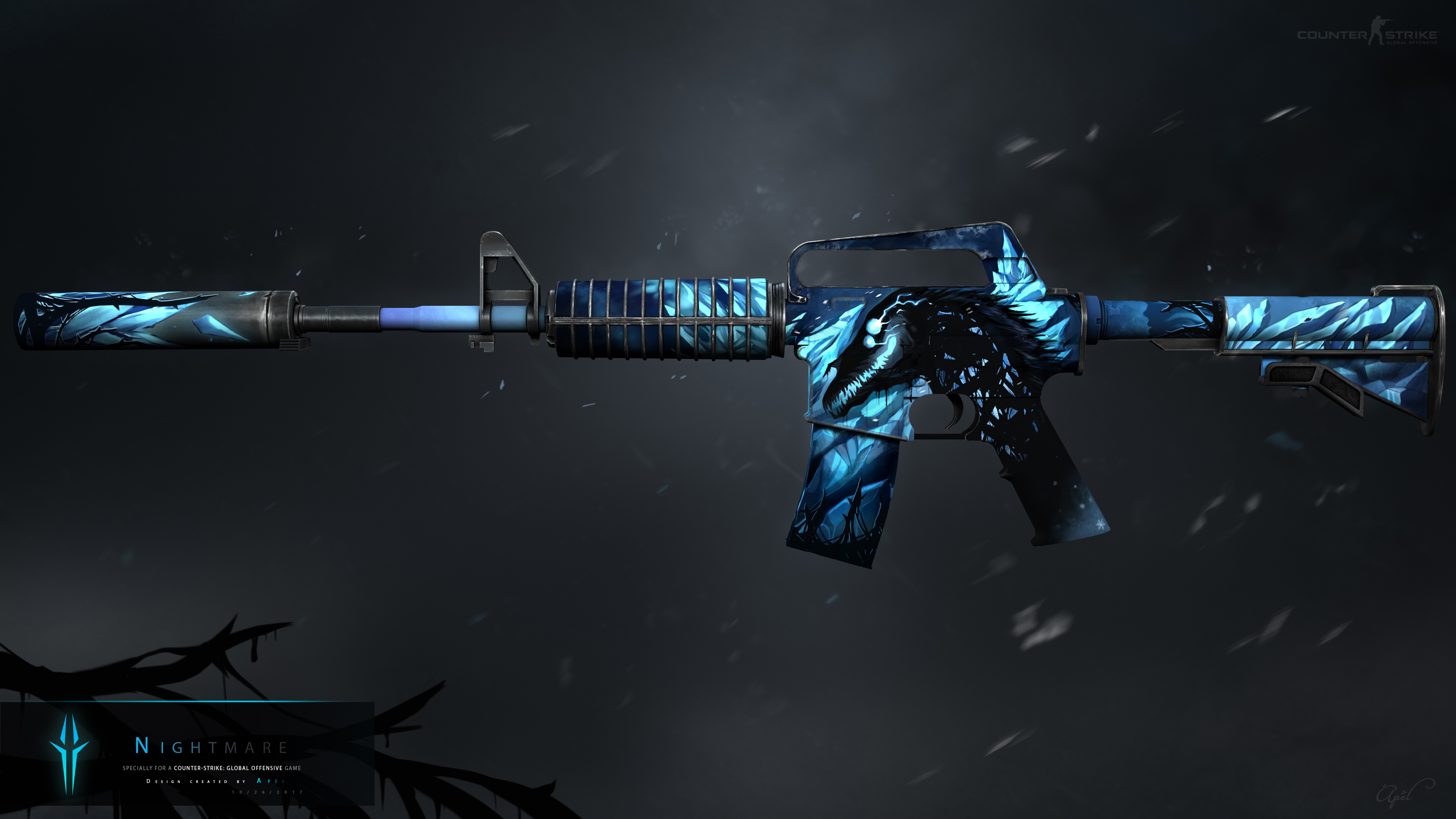 M4a4 asiimov bs фото 84