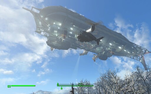 Fallout 4 попасть на дирижабль фото 36