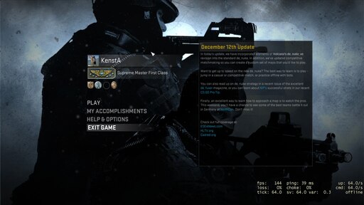 File game pak01. Counter-Strike: Global Offensive меню. Главное меню КС. Старое меню КС. Интерфейс КС го.