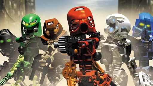 Lego bionicle flash sales game