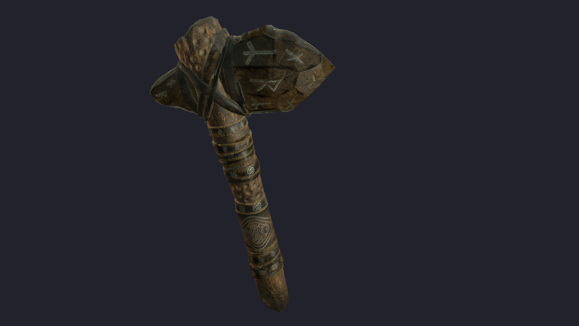 Ancient Gods Stone Hatchet thumbnail 2