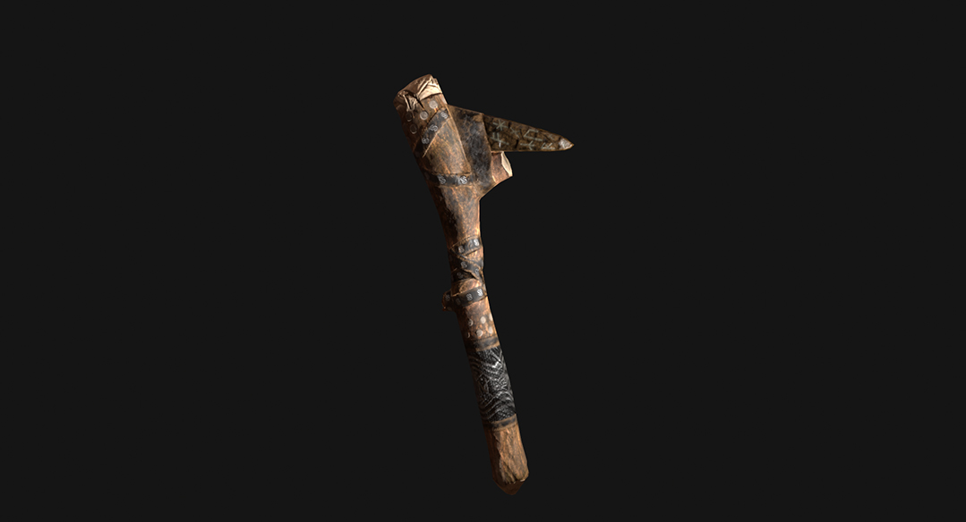 Ancient Gods Stone Pickaxe