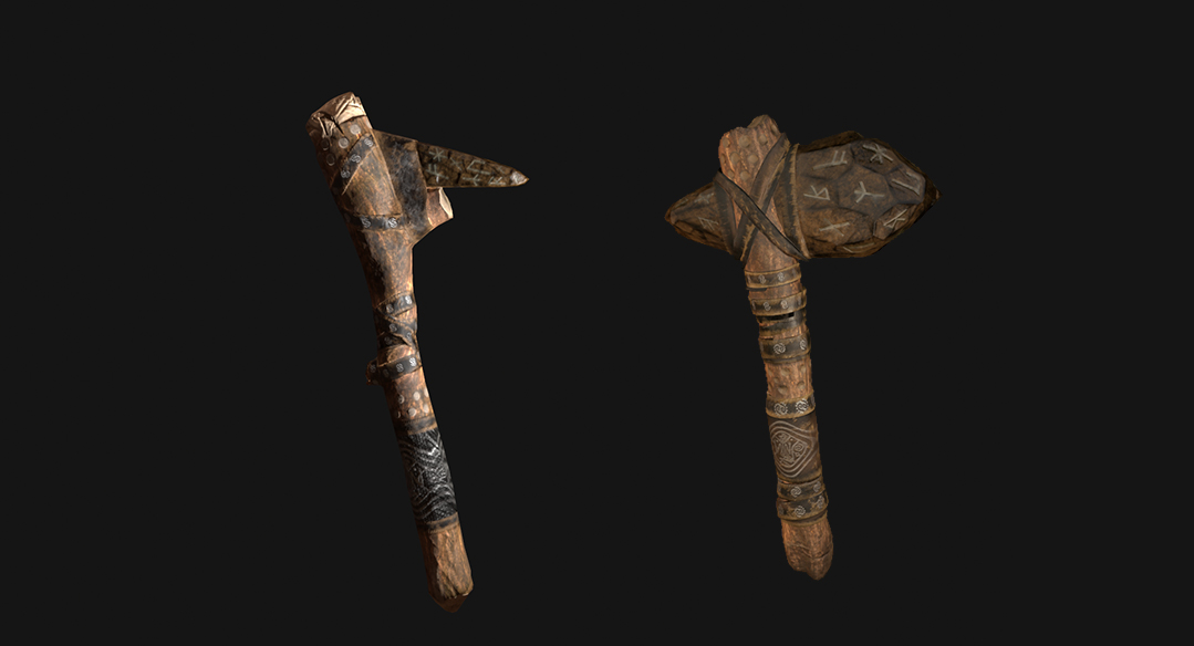 Ancient Gods Stone Pickaxe