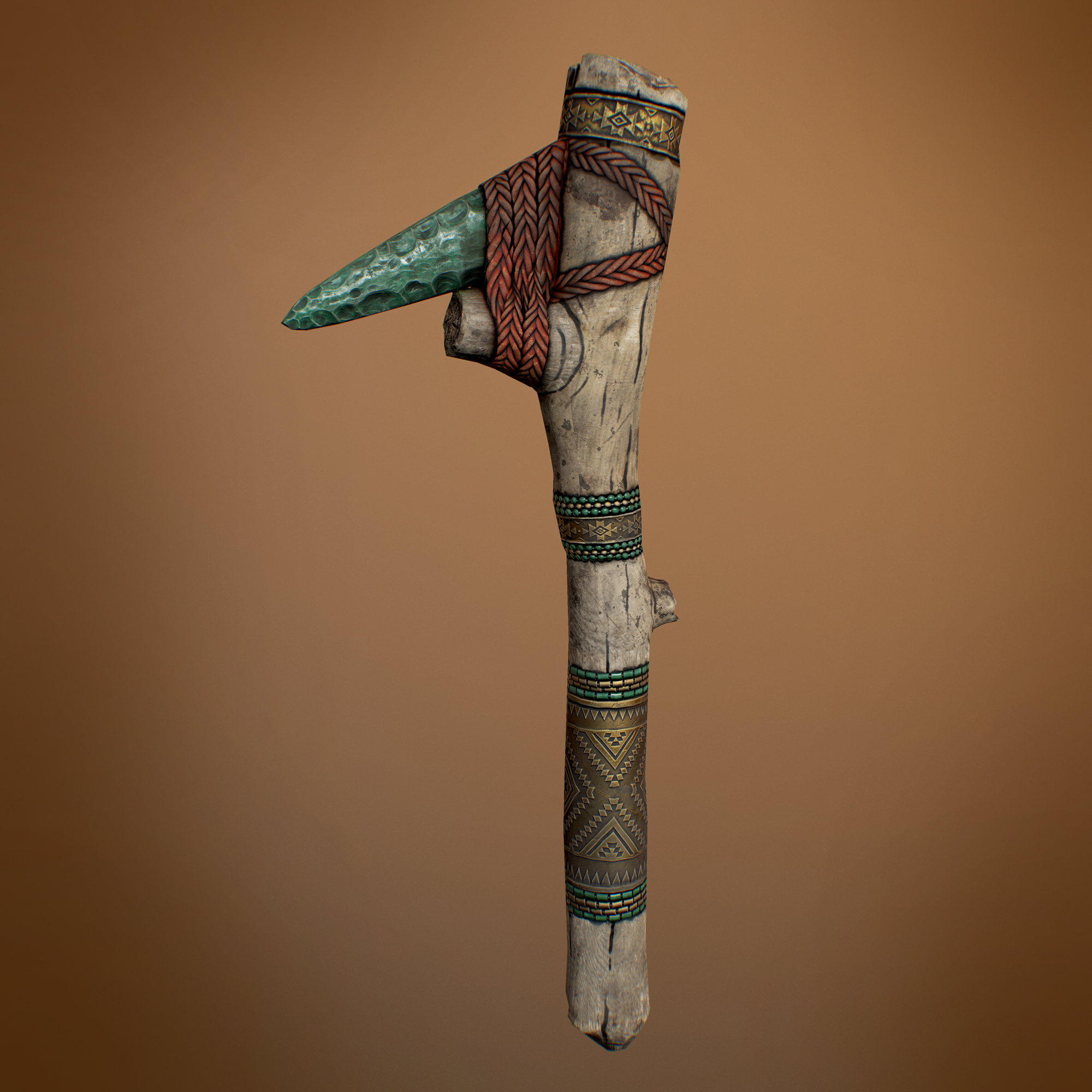 Aztec Jade Pick Axe screenshot 1