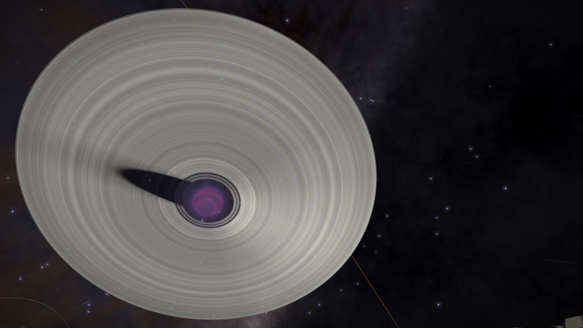 That brown dwarf with rings