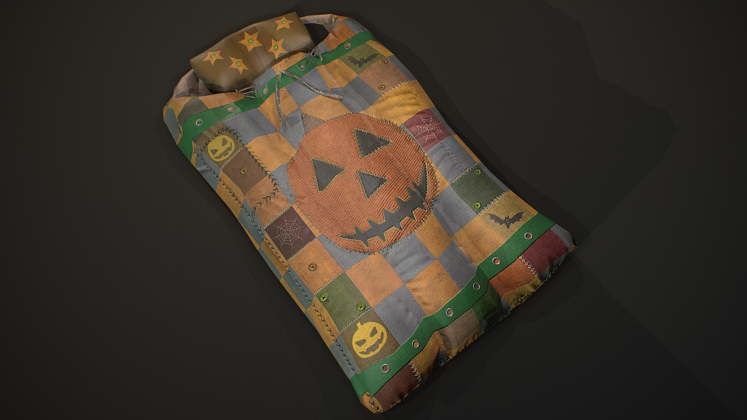 Spooky Pumpkin Bed thumbnail 2