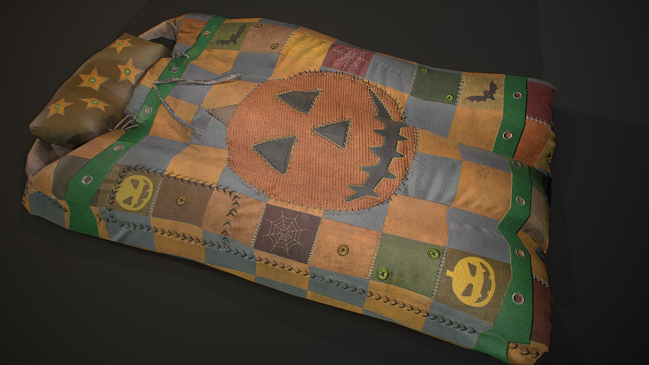 Spooky Pumpkin Bed thumbnail 3