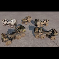 6 x 6 All Terrain Vehicle