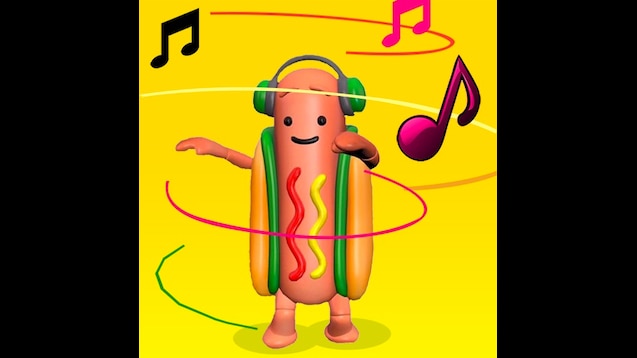 Steam Workshop Hot Dog Dancing Form Snapchat Nextbot - dancing hot dog roblox dancing meme on meme
