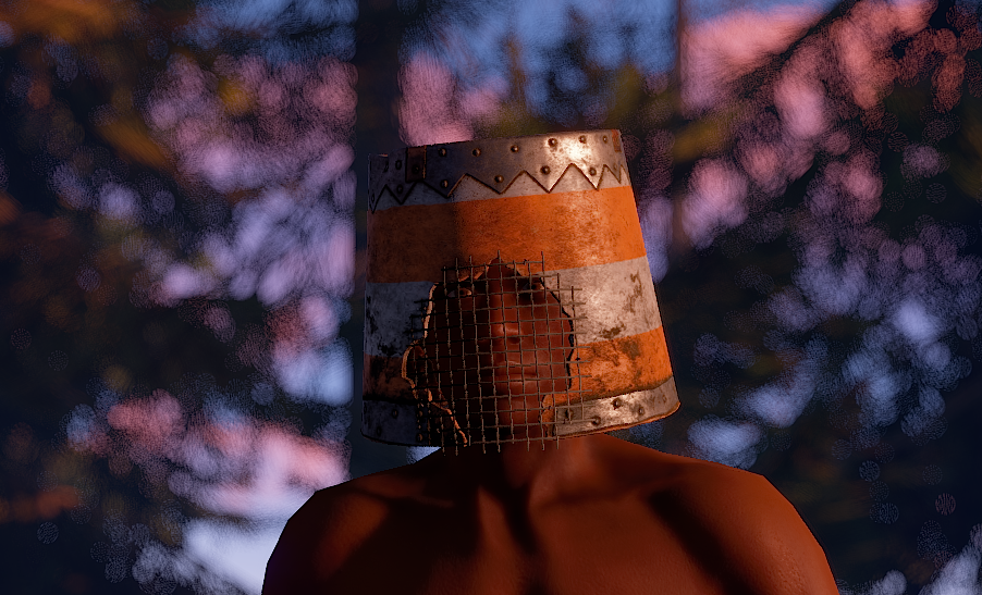 Road Cone Helmet thumbnail 2