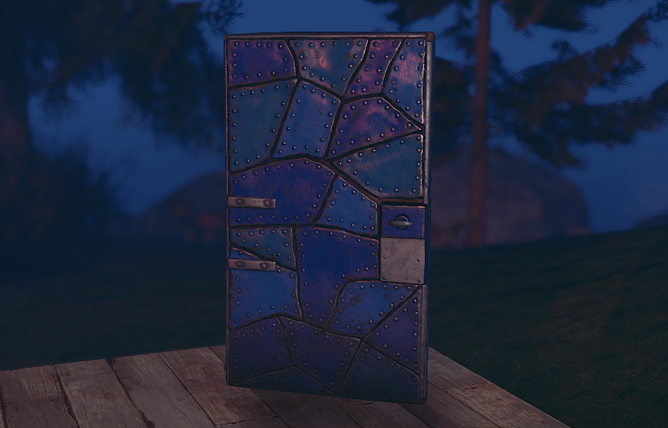 Blue Puzzle Door thumbnail 3