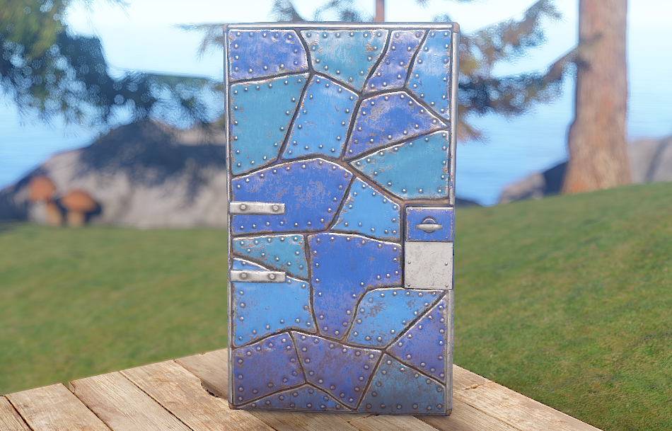 Blue Puzzle Door thumbnail 4