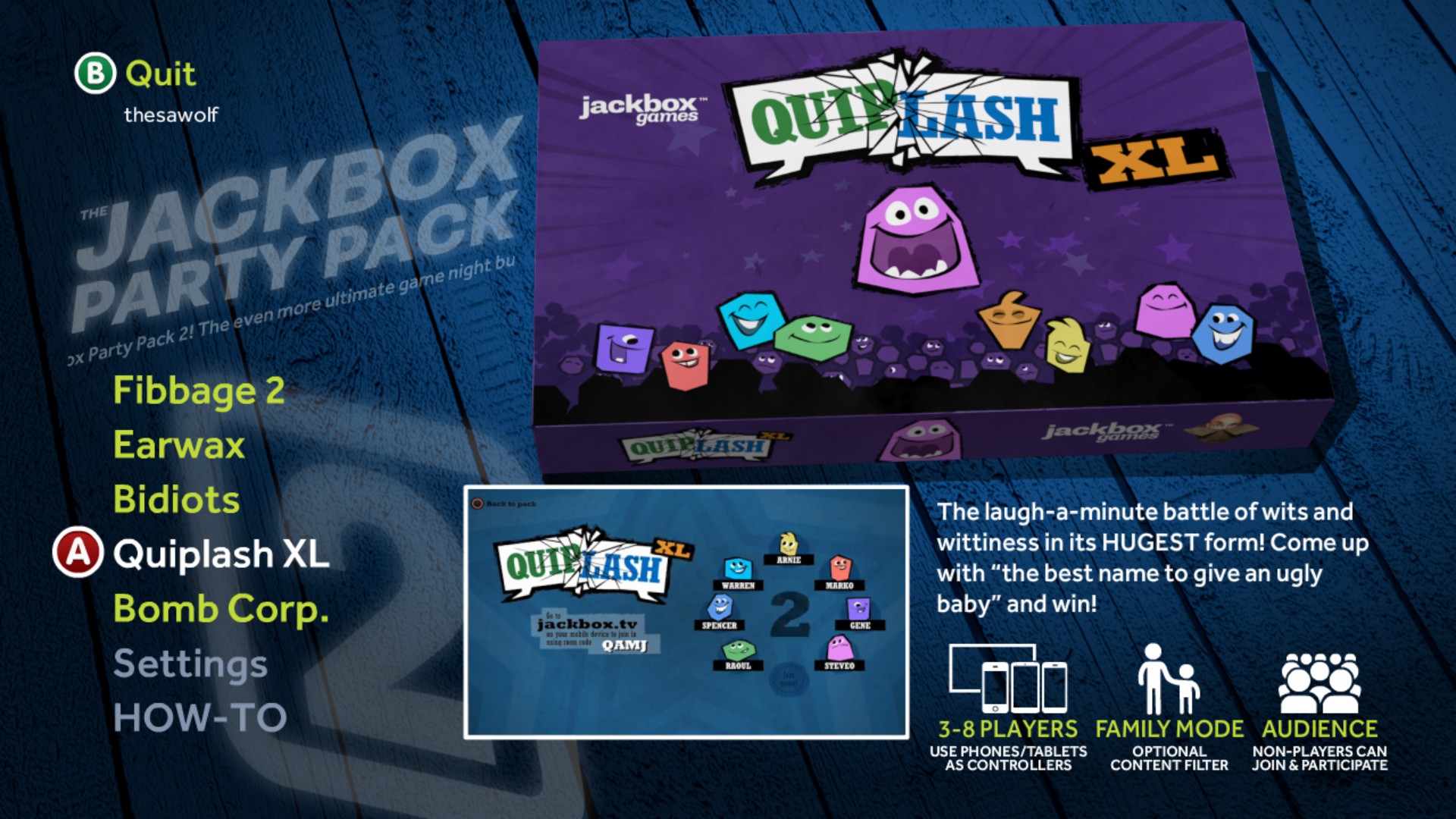 earwax the jackbox party pack 2 soundtrack