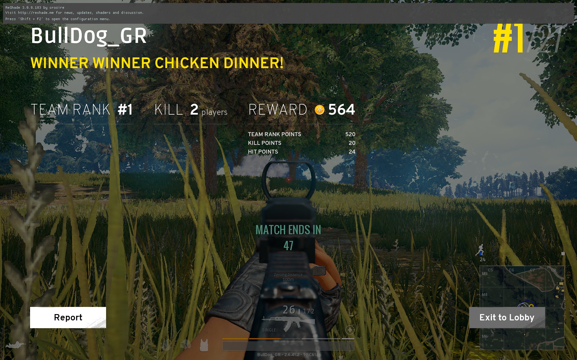 Lets see your Winner Winner Chicken Dinner screenshots! - Page 2 090DCC0FA776F9C2412643D57E8E011A9B989A3C