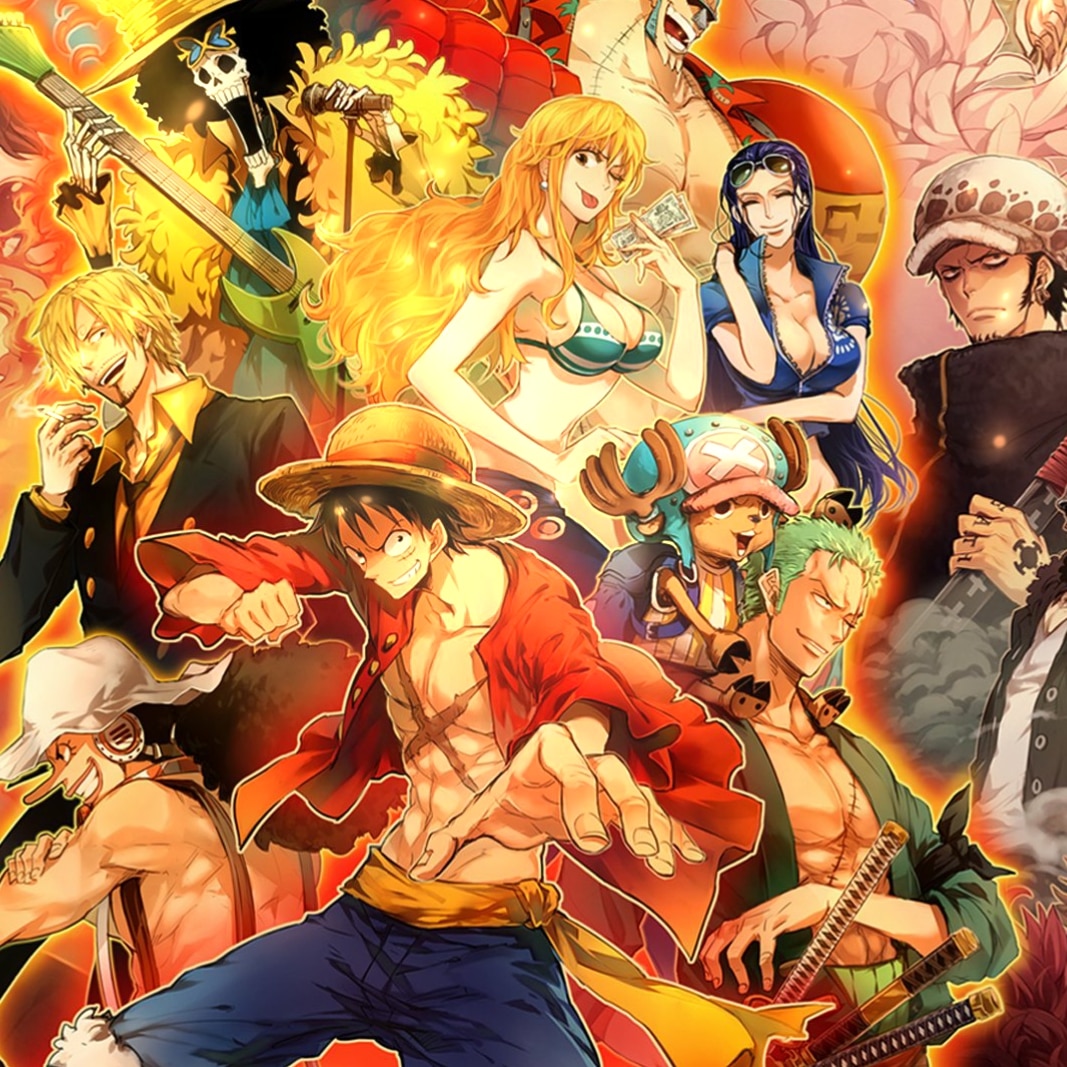 One piece 3d. Мугивара Ван Пис. Аниме Ван Пис. Аниме большой куш one piece. Ван Пис арт команда Луффи.