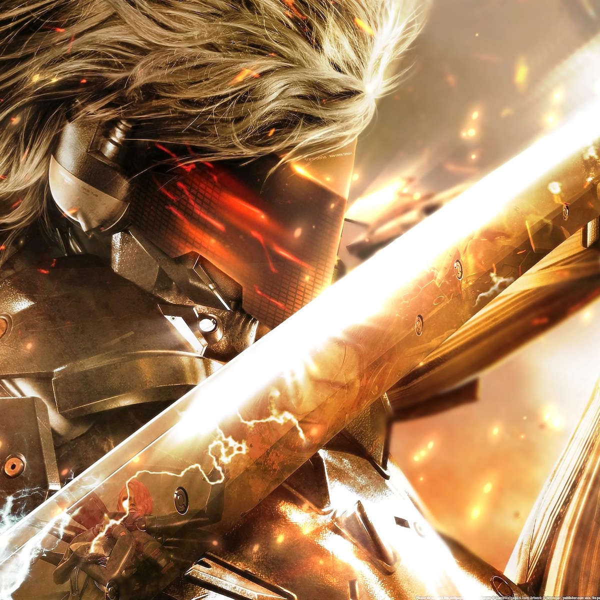 [2560x1440] Metal Gear Rising: Revengeance | Raiden